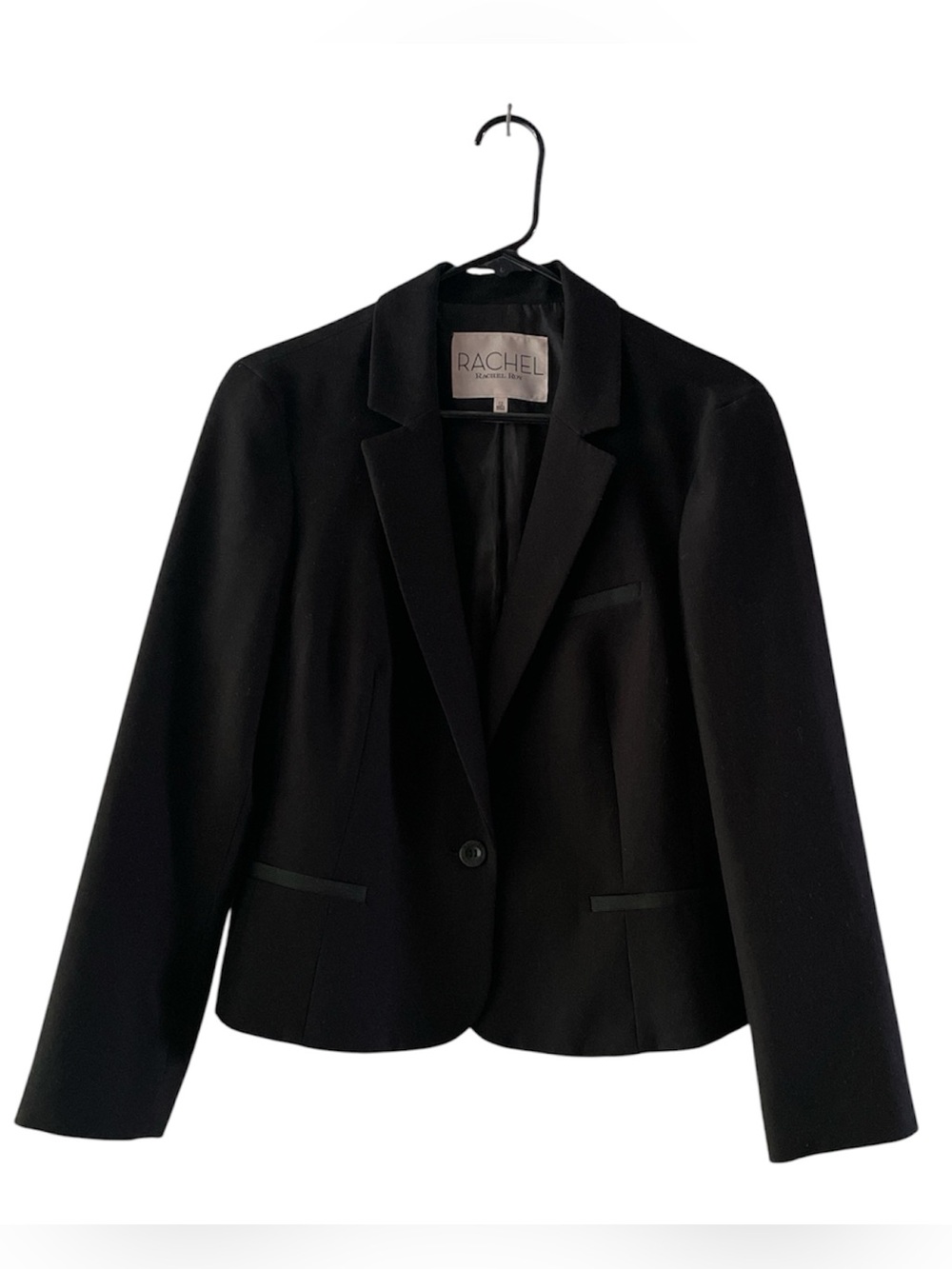 Rachel Roy black cropped blazer